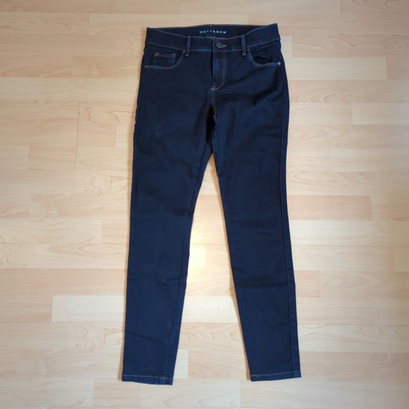 Mott & Bow Mid Rise Skinny Dark Wash - Picture 6 of 13